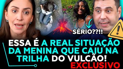 Menina Que Caiu No Vulcão - ATUALIZAÇÃO: MENINA QUE CAIU NA TRILHA DO VULCÃO NA INDONESIA! com Eng ...
