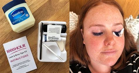 how to tint eyelashes at home