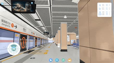 图扑数字孪生地铁站，助力智慧出行 知乎