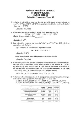 Relacion Problemas Tema Pdf