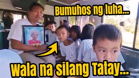 Mga Anak Ni Tatay Joe Humagulgol Sa Pag Iyak Youtube