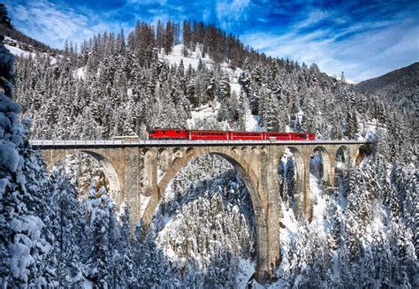 Alpine Majesty A Close Encounter With The Bernina Red Train I