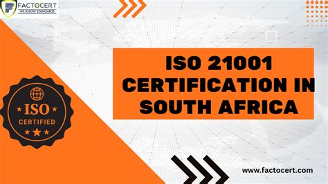 Why Is Iso 21001 Certification In South Africa Essential