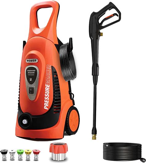 Amazon PowRyte Electric Pressure Washer 5 Different Pressure