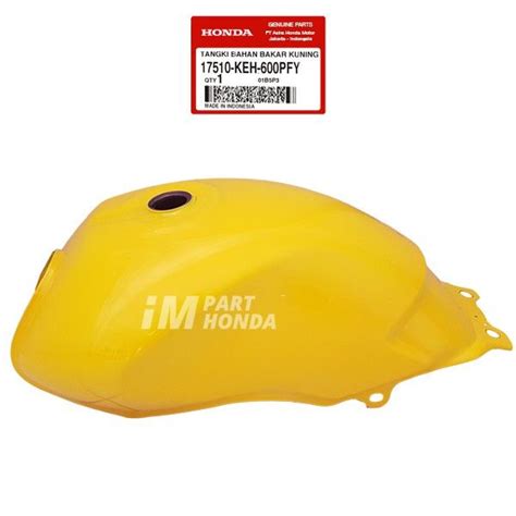 17510 KEH 600PFY Tangki Bensin Fuel Tank Megapro Primus Kuning Lazada