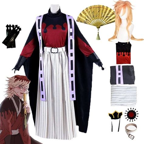 Douma Cosplay Demon cos Slayer Anime Kimetsu No Yaiba Douma Demon Slay – WebCosplay.com