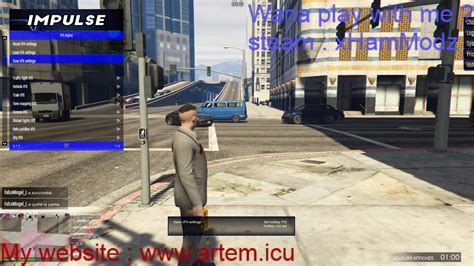 LIVE GTA 5 PC MOD MENU IMPULSE YouTube