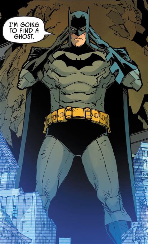 The Batman Standing In Front Of A Cityscape