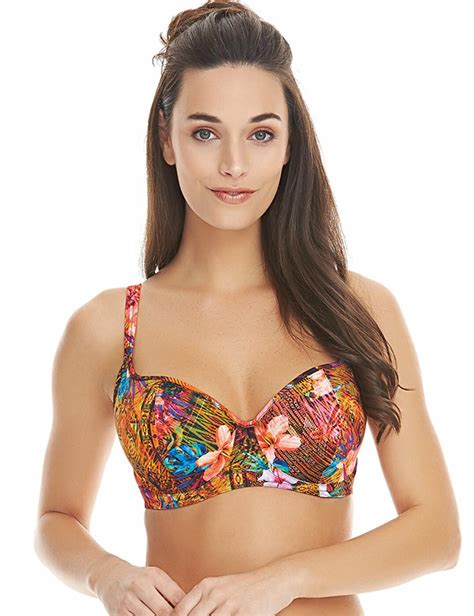 Freya Safari Beach Sweetheart Padded Bikini Top