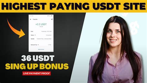 Usdt Sign Up Bonus Best Usdt Mining Sites Crypto Earning