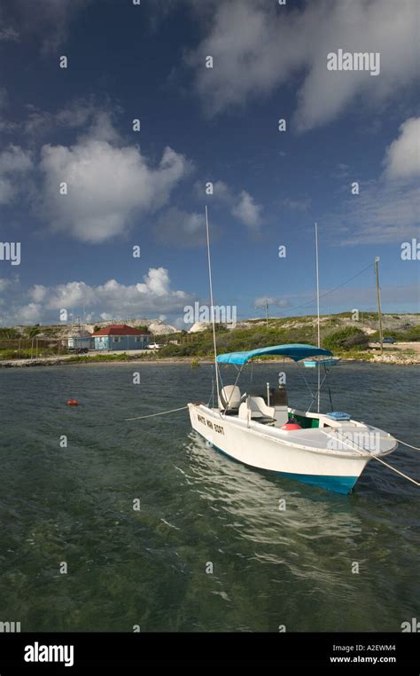 Caribbean TURKS CAICOS Grand Turk Island Cockburn Town View From