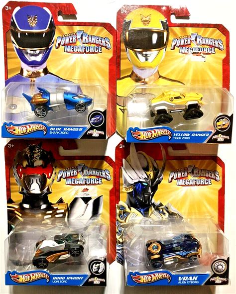 Hot Wheels Power Rangers Pink Ranger Phoenix Zord Model Cars