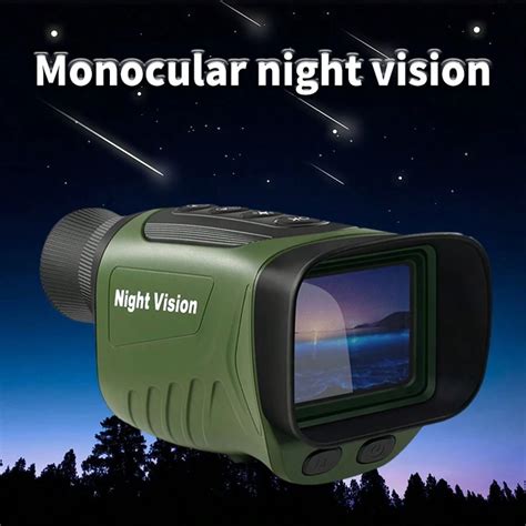 1080p HD Digital Night Vision Monocular With 8x Optical Zoom - Perfect ...