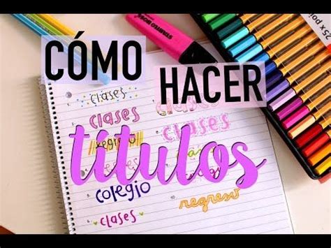 letras  titulos bonitos  cuadernos  ideas de titulos