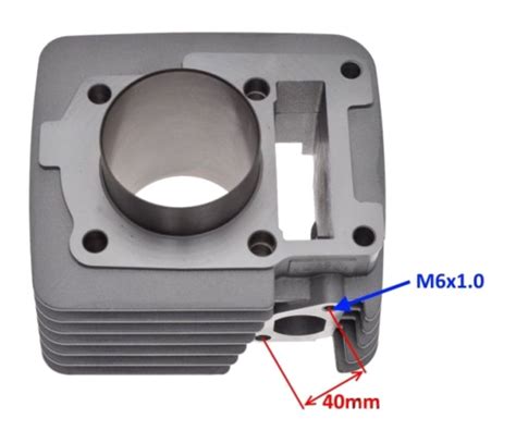 Zylinder Kit 150 cc Kolben 57 40 mm für YAMAHA YBR XT DERBI SENDA BETA