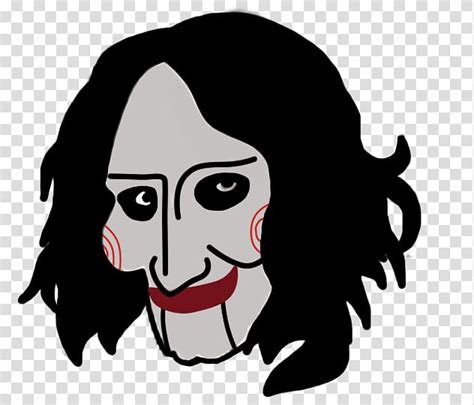 Jigsaw Youtube Face Billy The Puppet Saw Transparent Background Png