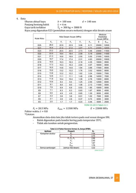 Contoh Soal Strukturkayu Pdf