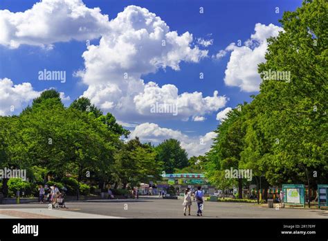 Tokyo Metropolitan Ueno Park Ueno Zoo Entrance Stock Photo Alamy