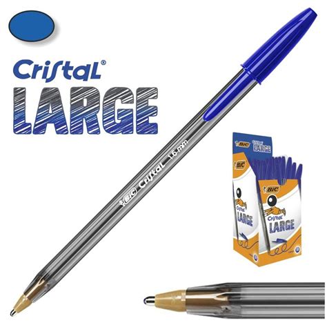 Bolígrafo BIC cristal LARGE 1 6mm Paper Gràfic Menorca