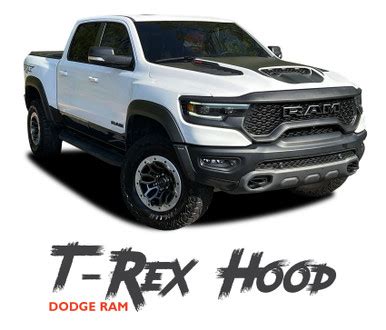 TRX HOOD, Dodge Ram Rebel Decals, Ram Rebel Decals, Ram TRX Vinyl Graphics