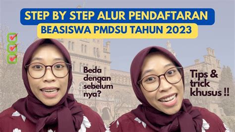 Step By Step Alur Pendaftaran Beasiswa Pmdsu Trick Khusus