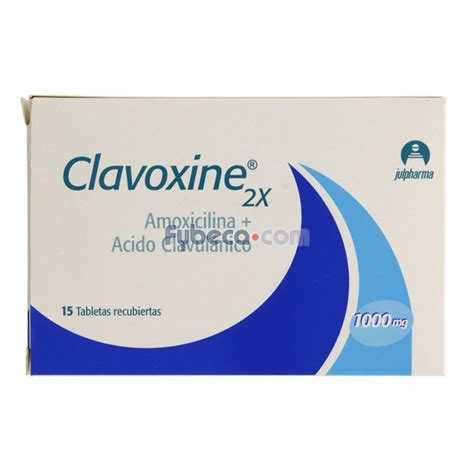 Clavoxine 2X 1000 Mg Unidad Fybeca