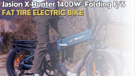 Jasion X Hunter W Folding Full Suspension Fat Tire Electric Bike