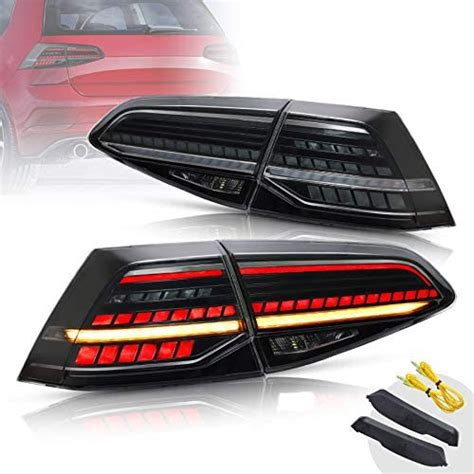 Vland Luces Traseras Led Ahumadas Compatibles Con Vw Volkswagen Golf