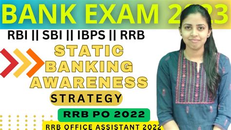 Static Banking Awareness Preparation For Bank Exams RBI SBI IBPS