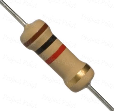 1 Kilo Ohm Resistor Color Code