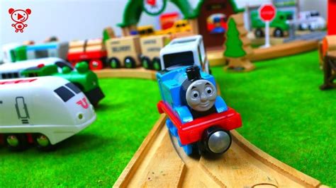 Wooden train city toy trains stories brio trains with thomas and ...