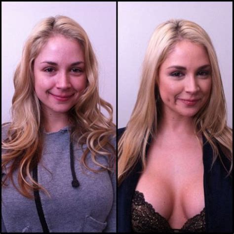 Porn Stars With And Without Makeup Makes A Slight Difference Photos XXXPicss