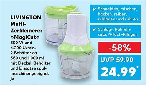 Livington Multi Zerkleinerer Magicut Angebot Bei Kaufland Prospekte De