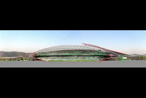 New stadium in Saint-Etienne - Architizer