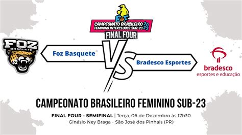 VALE VAGA NA FINAL FOZ PR X BRADESCO SP Final Four Do