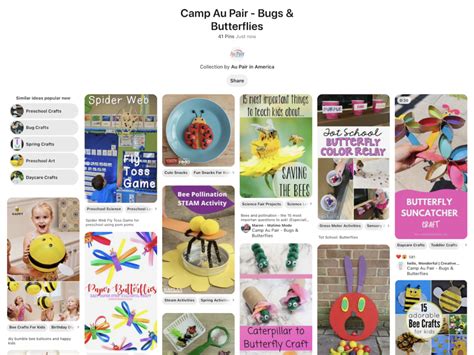 Camp Au Pair Bugs Butterflies Gina S Au Pair In America Blog