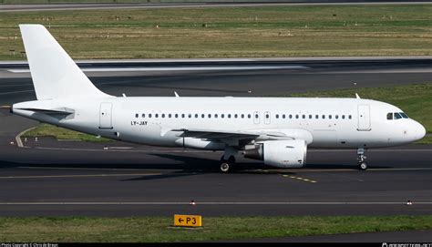 LY JAY GetJet Airlines Airbus A319 112 Photo By Chris De Breun ID