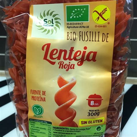 Sol Natural Fusilli De Lentella Review Abillion