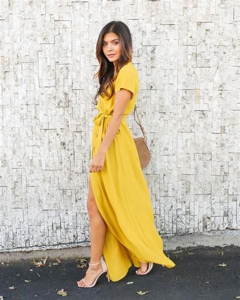 15 Lovely Mustard Yellow Dress Outfit Ideas Style Guide