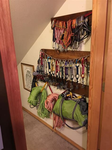 Climbing Gear Storage Ideas : Gear Climbing Storage Equipment Rock ...