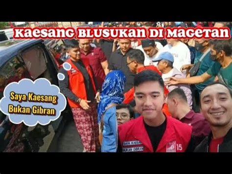 Detik Detik Kedatangan Kaesang Pangarep Blusukan Di Magetan 03