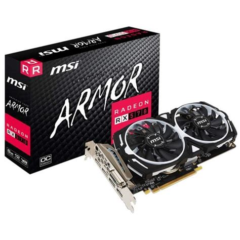 Placa De V Deo Msi Radeon Rx Armor Oc Gb Gddr Imp Rio Teixeira