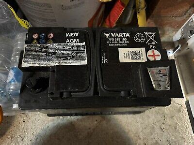 VARTA Audi VW 12v 68Ah 380a DIN 7P0 915 105 AGM 7P0915105 Car Battery