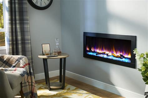 Langdale Wall-Mounted Inset Electric Fire - Endeavour Fires