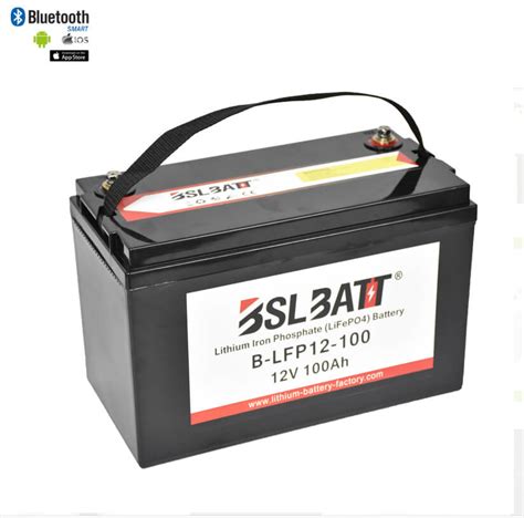 Deep Cycle 12V 100AH Lithium Battery For Solar RV EV BSLBATT