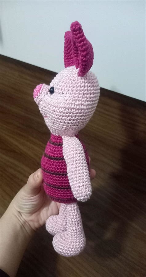 Leitão Amigurumi Elo7 Produtos Especiais