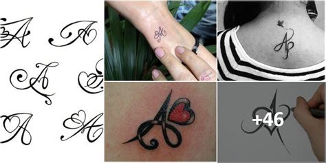 119 Ideas para Tatuajes de Letras Iniciales Qué fotos