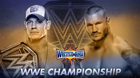 Wwe Wrestlemania 33 Match Card John Cena Vs Randy Orton Youtube