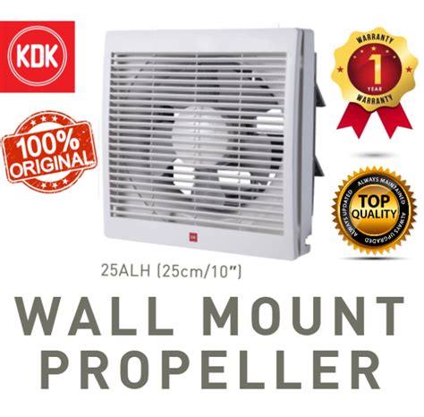 100 ORIGINAL KDK 25ALH 10 25cm Wall Mount Propeller Ventilating