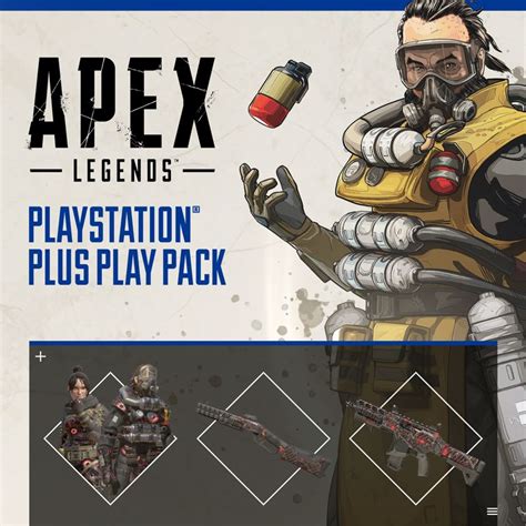 Apex Legends Playstation Plus Play Pack Playstation Box Cover